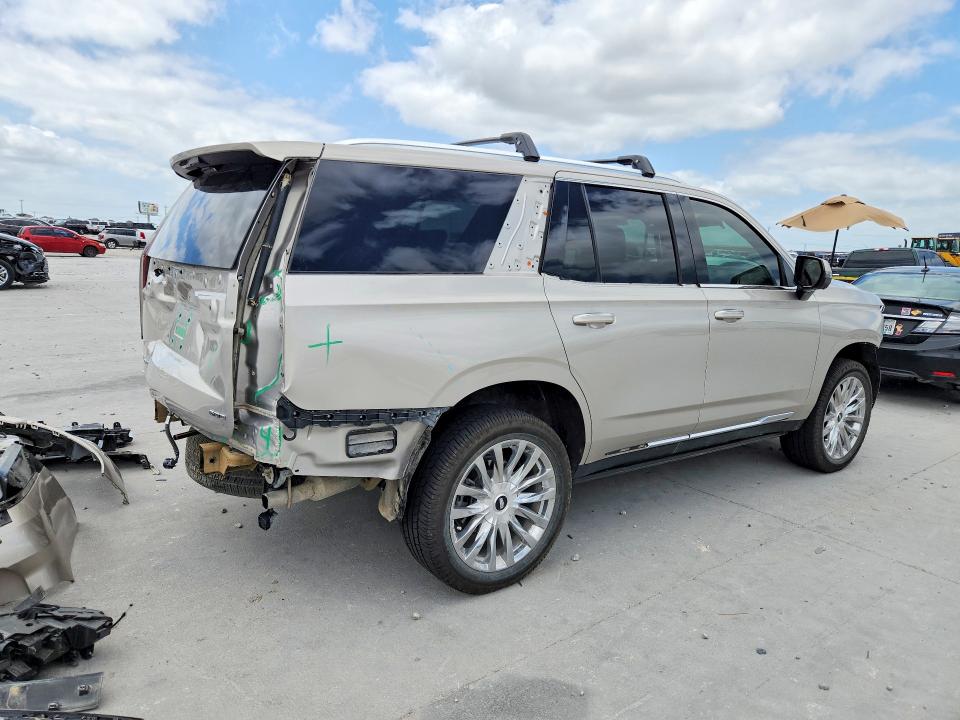 2024 Cadillac Escalade VIN 1GYS4BKLXRR139118 COPART salvage auction — FRONT END, TX - SALVAGE VEHICLE TITLE, sold $11,700 on 2026-07-28 (photo 3)