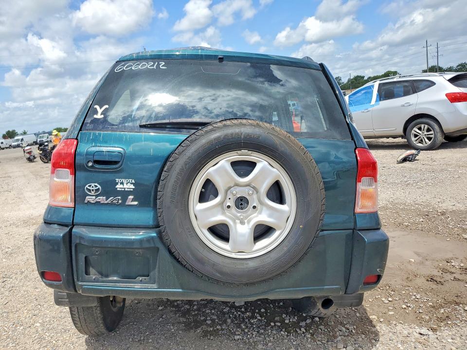 2002 Toyota Rav4 VIN JTEGH20V020052239 COPART salvage auction — FRONT END, Tx - Salvage Vehicle Title, sold $825 on 2026-07-02 (photo 6)