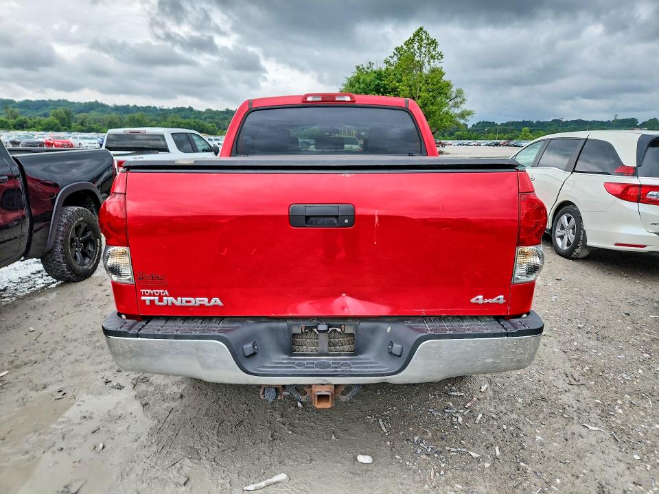2008 Toyota Tundra VIN 5TFDV54198X059537 COPART salvage auction — FRONT END, Il - Salvage Certificate, sold $2,700 on 2026-07-27 (photo 6)