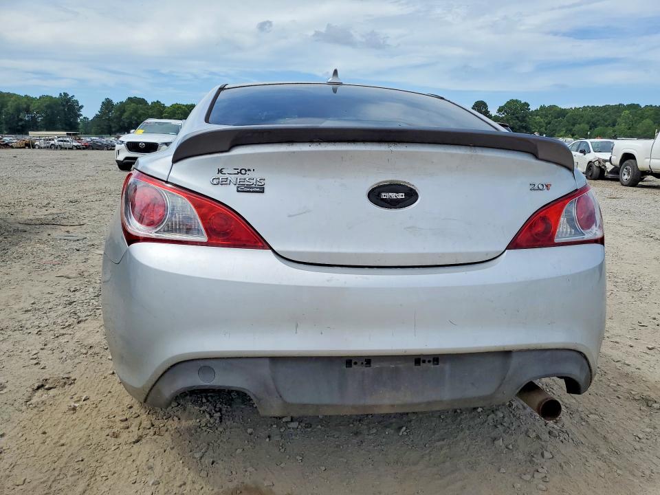 2010 Hyundai Genesis coupe VIN KMHHT6KD1AU021183 COPART salvage auction — ALL OVER, Ar - Cert Of Title-Salvage, sold $475 on 2026-07-27 (photo 6)