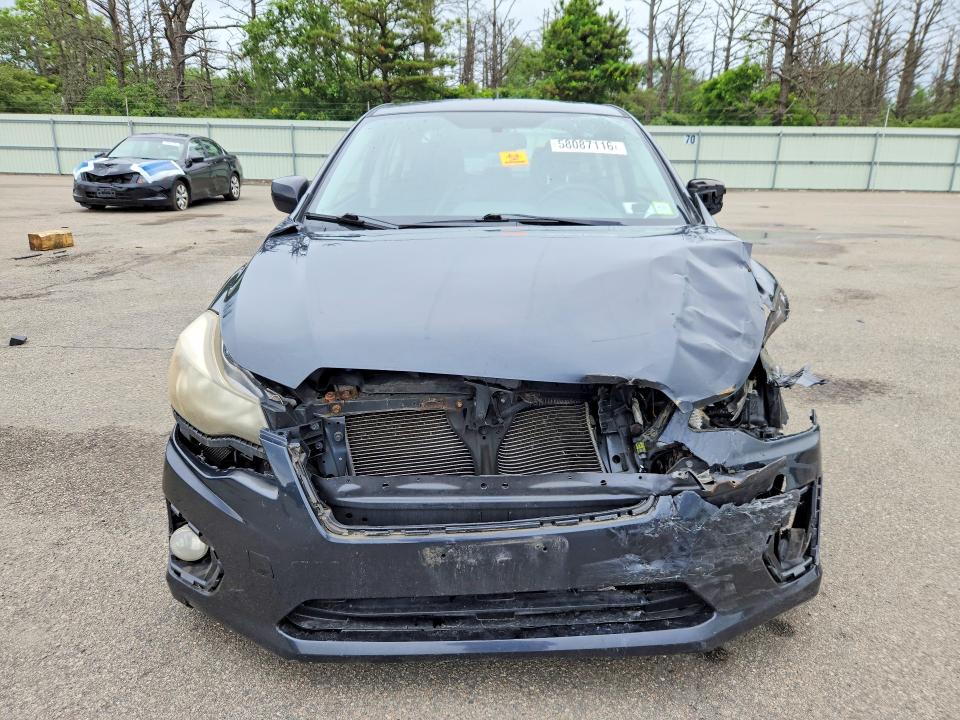 2012 Subaru Impreza VIN JF1GJAD68CH014854 COPART salvage auction — FRONT END, Ny - Mv-907A Salvage Certificate, sold $425 on 2026-07-06 (photo 5)