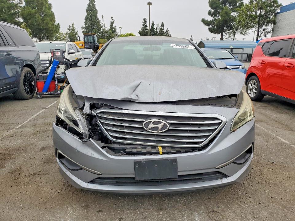 2017 Hyundai Sonata VIN 5NPE24AF7HH523735 COPART salvage auction — FRONT END, Ca - Cert Of Title-Salvaged, sold $1,600 on 2026-07-09 (photo 5)