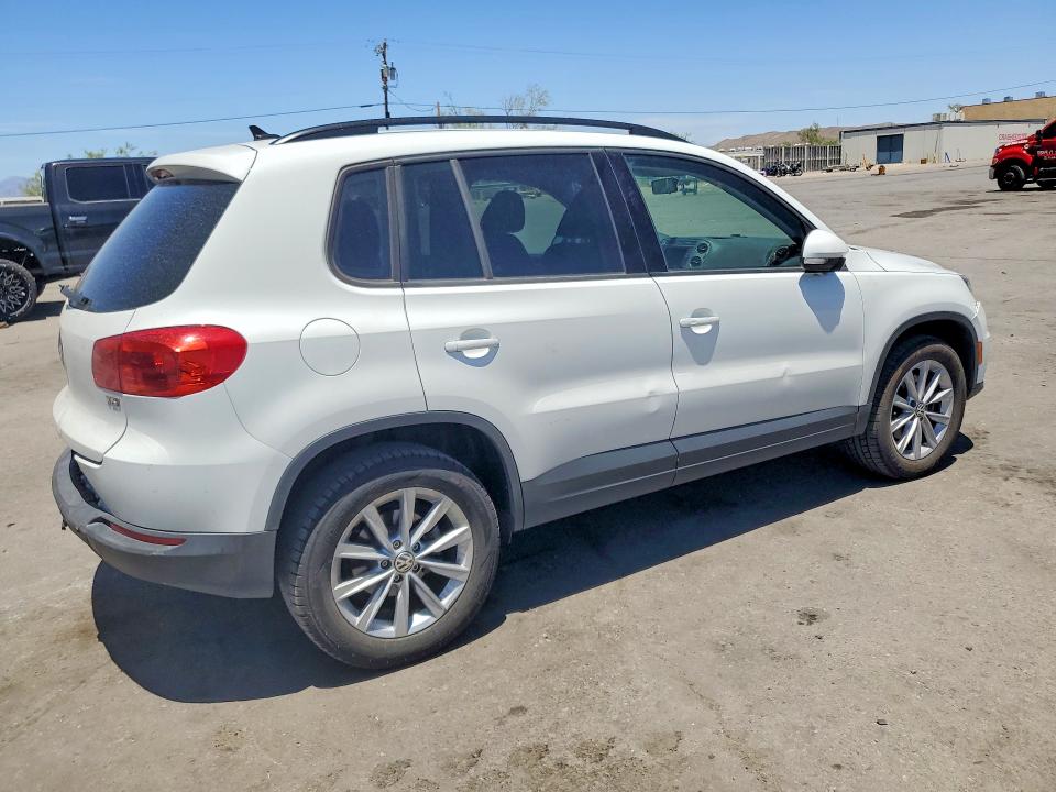 2017 Volkswagen VIN WVGAV7AX8HK049775 COPART salvage auction — REAR END, Tx - Salvage Vehicle Title, sold $2,000 on 2026-07-17 (photo 3)