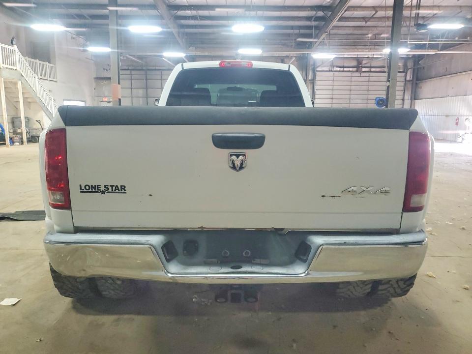 2006 Dodge Ram VIN 3D7MX48C76G101081 COPART salvage auction — HAIL, Mo - Salvage Certificate Of Title, sold $7,700 on 2026-08-21 (photo 6)