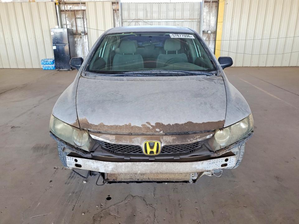 2009 Honda Civic VIN 2HGFA16379H328721 COPART salvage auction — FRONT END, Az - Certificate Of Title, sold $775 on 2026-07-06 (photo 5)