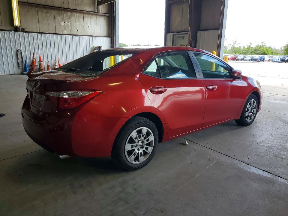 2015 Toyota Corolla VIN 5YFBURHE6FP238872 COPART salvage auction — REAR END, Il - Salvage Certificate, sold $3,650 on 2026-07-15 (photo 3)