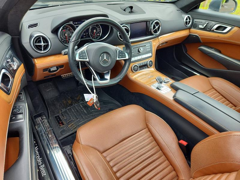 2018 Mercedes-benz Sl-class VIN WDDJK7DA3JF050583 COPART salvage auction — HAIL, Oh - Cert Of Title-Salvage, sold $32,000 on 2026-07-20 (photo 8)