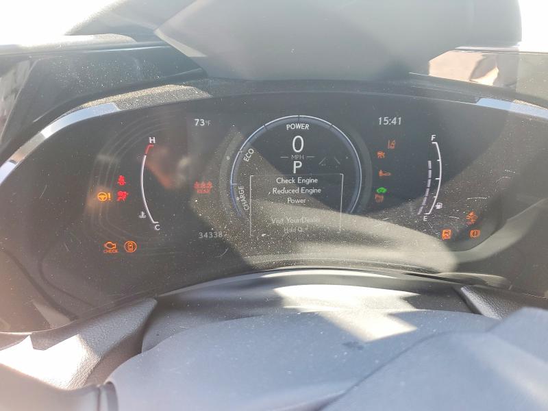2024 Lexus Nx VIN JTJHKCEZ8R2019027 COPART salvage auction — FRONT END, Va - Cert Of Title - Salvage, sold $14,200 on 2026-07-22 (photo 9)