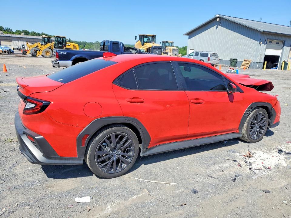 2024 Subaru Wrx VIN JF1VBAH67R9815969 COPART salvage auction — FRONT END, Pa - Certificate Of Salvage, sold $7,900 on 2026-07-16 (photo 3)