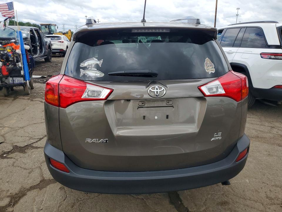 2015 Toyota Rav 4 VIN JTMBFREV6FD132715 COPART salvage auction — FRONT END, Mi - Certificate Of Title, sold $3,400 on 2026-07-28 (photo 6)