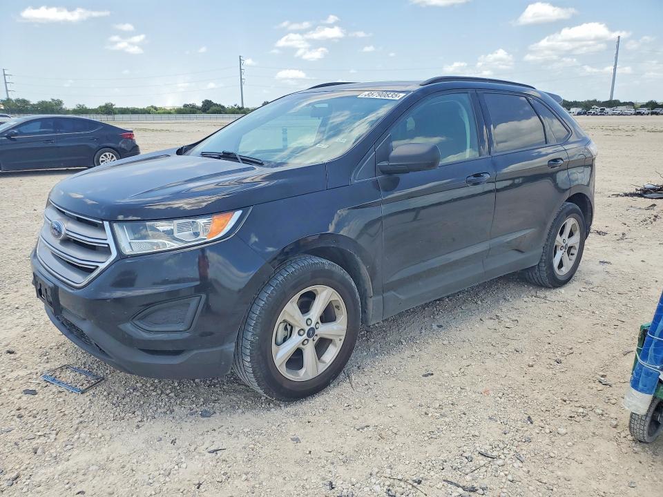 2016 Ford Edge VIN 2FMPK3G95GBB10917 COPART salvage auction — REAR END, Tx - Salvage Vehicle Title, sold $1,950 on 2026-07-09 (photo 1)