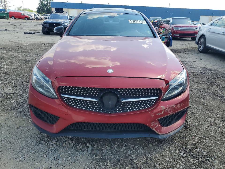 2017 Mercedes-benz C-klasse VIN WDDWJ4JB6HF502461 COPART salvage auction — SIDE, Mi - Certificate Of Title, sold $4,000 on 2026-07-10 (photo 5)