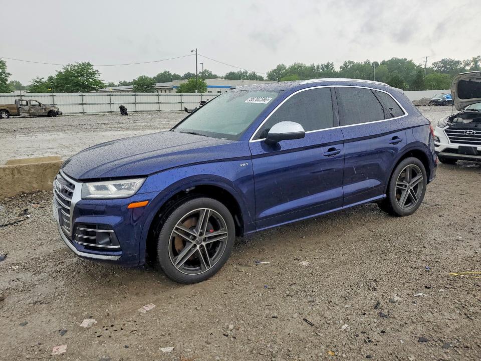 2018 Audi Sq5 VIN WA1C4AFY7J2074245 COPART salvage auction — WATER/FLOOD, KY - BILL OF SALE/PART ONLY/NO TITL, sold $175 on 2026-07-30 (photo 1)