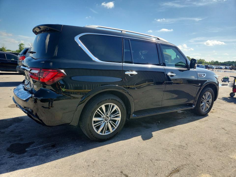 2018 Infiniti Qx80 VIN JN8AZ2NF7J9664980 COPART salvage auction — REAR END, Fl - Cert Of Title Slvg Rebuildable, sold $4,700 on 2026-07-14 (photo 3)