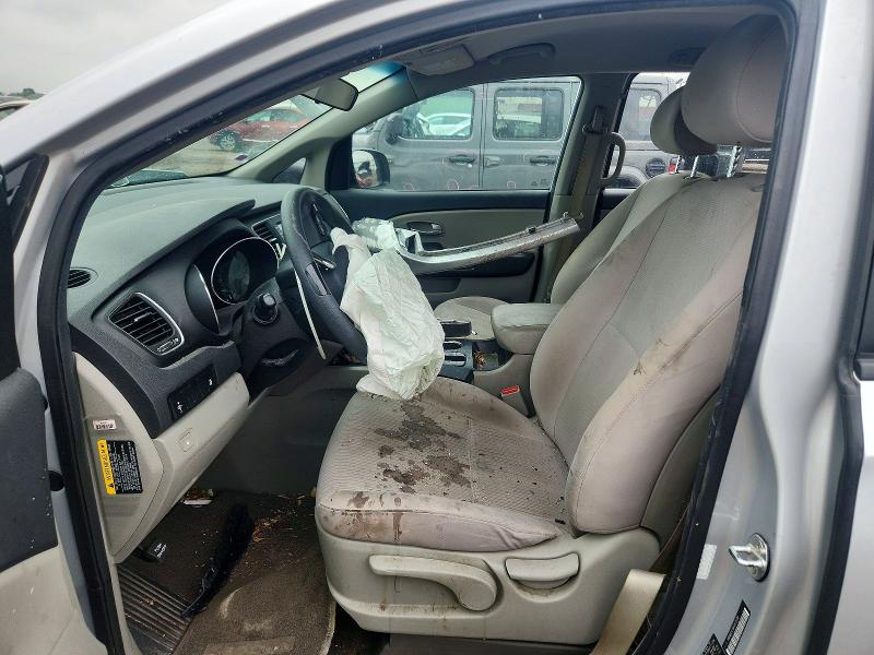 2019 Kia SEDONA VIN KNDMA5C18K6572238 COPART salvage auction — FRONT END, Wv - Salvage Certificate, sold $975 on 2026-07-07 (photo 7)
