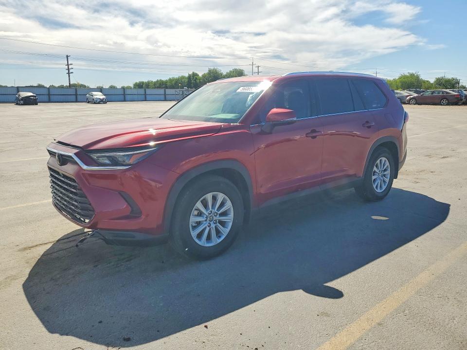 2025 Toyota Highlander VIN 5TDAAAB52SS100262 COPART salvage auction — REAR END, Nv - Salvage Title (P), sold $18,200 on 2026-07-02 (photo 1)