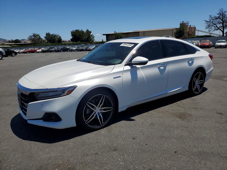 2021 Honda Accord VIN 1HGCV3F91MA016280 — COPART salvage auction photo