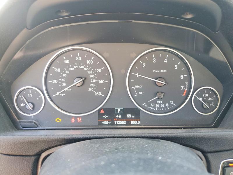2017 BMW 3 series VIN WBA8A9C38HK864303 COPART salvage auction — FRONT END, NV - SALVAGE TITLE, sold $150 on 2026-07-27 (photo 9)