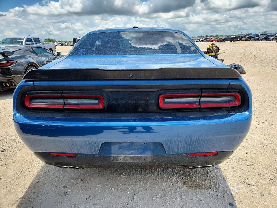 2022 Dodge Challenger VIN 2C3CDZAGXNH214955 COPART salvage auction — REAR END, Tx - Salvage Vehicle Title, sold $7,200 on 2026-08-20 (photo 6)