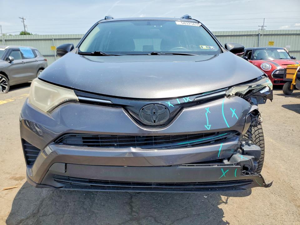 2016 Toyota Rav 4 VIN JTMBFREVXGJ084364 COPART salvage auction — FRONT END, Pa - Certificate Of Salvage, sold $2,100 on 2026-07-21 (photo 5)