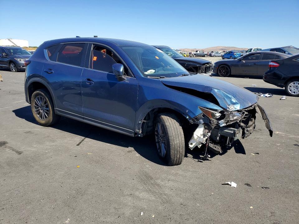 2018 Mazda Cx-5 VIN JM3KFABM5J1390075 COPART salvage auction — FRONT END, Ca - Salvage Certificate, sold $2,950 on 2026-07-15 (photo 4)