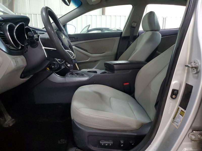 2013 Kia Optima VIN KNAGM4A73D5400663 COPART salvage auction — VANDALISM, Pa - Cert Of Salvage-Theft, sold $500 on 2026-07-22 (photo 7)