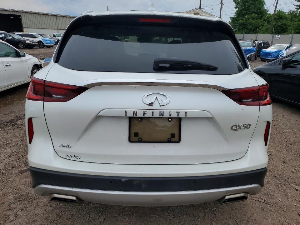 2025 Infiniti Qx50 VIN 3PCAJ5BB4SF108204 COPART salvage auction — VANDALISM, Pa - Certificate Of Salvage, sold $19,000 on 2026-08-17 (photo 6)