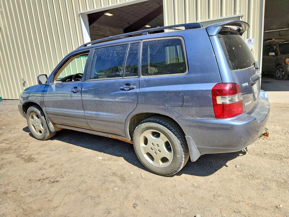 2005 Toyota Highlander VIN JTEEP21A950094726 COPART salvage auction — MINOR DENT/SCRATCHES, Vt - Certificate Of Title, sold $725 on 2026-07-06 (photo 2)