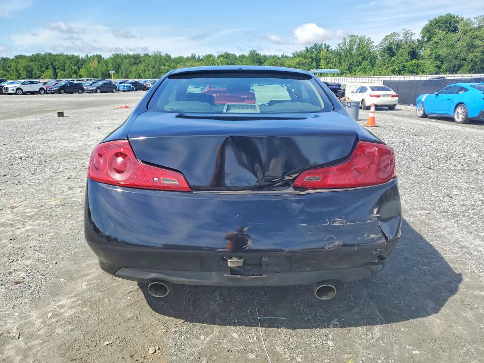 2006 Infiniti G VIN JNKCV54E96M713562 COPART salvage auction — FRONT END, SC - CERT OF TITLE-SALVAGE, sold $575 on 2026-07-27 (photo 6)