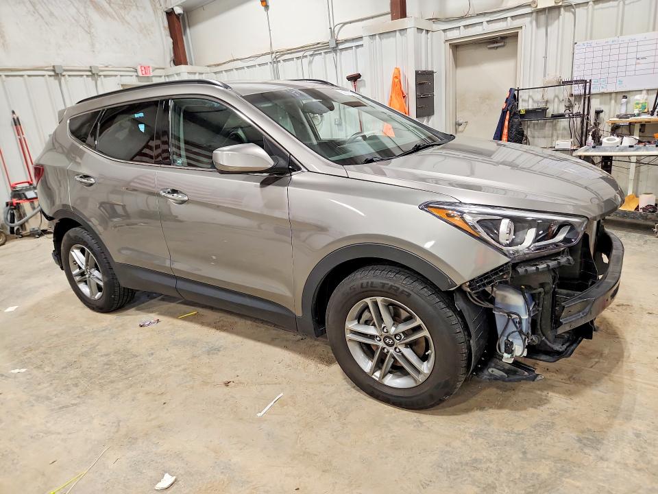 2017 Hyundai Santa fe VIN 5XYZUDLB6HG388809 COPART salvage auction — FRONT END, Wi - Certificate Of Title, sold $3,200 on 2026-07-08 (photo 4)