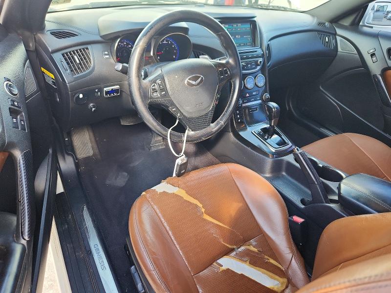 2013 Hyundai Genesis VIN KMHHU6KJ5DU084746 COPART salvage auction — REAR END, LA - CERT OF TITLE-SALVAGE, sold $525 on 2026-07-29 (photo 8)
