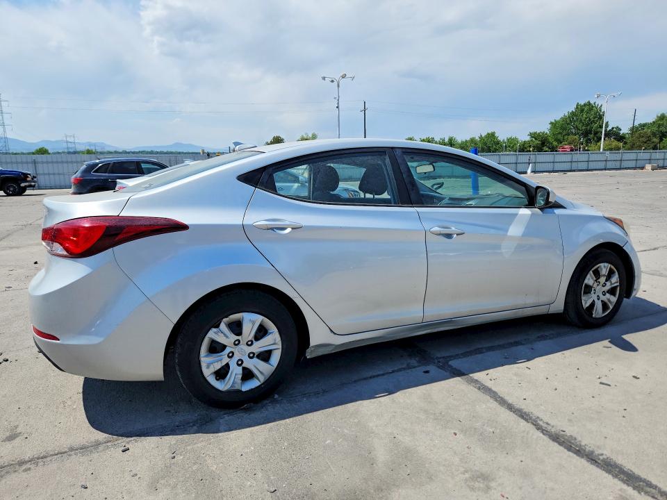 2016 Hyundai VIN 5NPDH4AE2GH725138 COPART salvage auction — FRONT END, Co - Certificate Of Title, sold $1,800 on 2026-08-03 (photo 3)