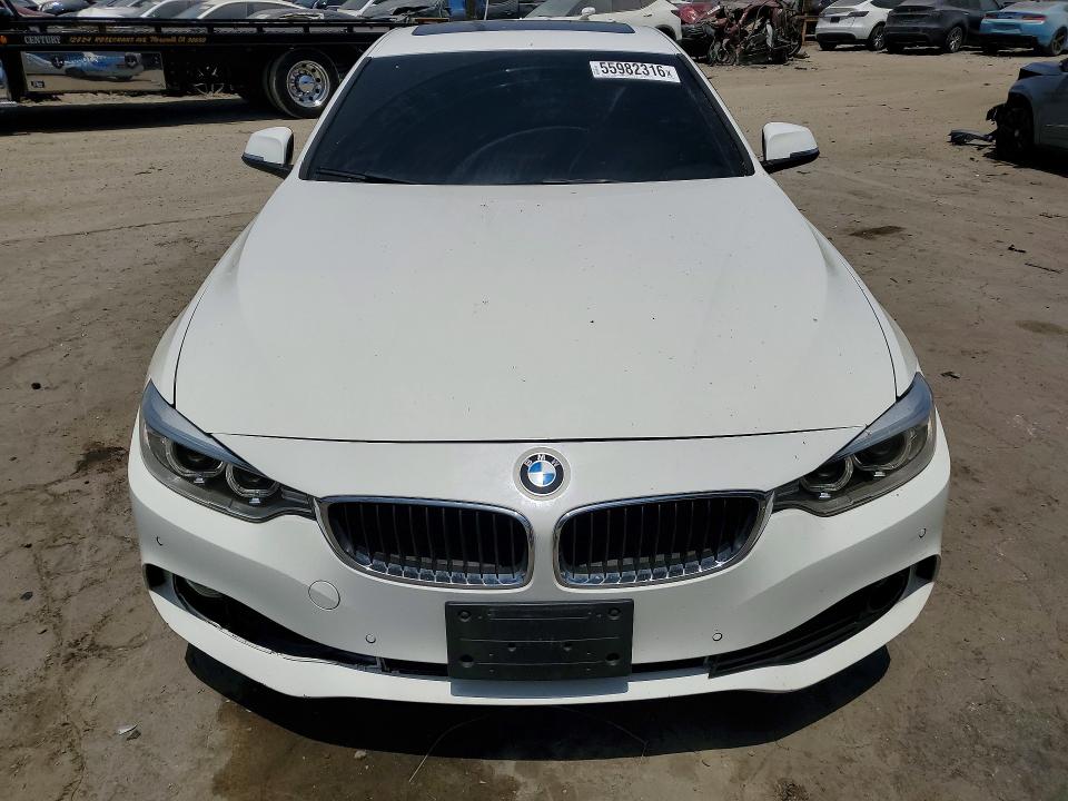 2015 BMW VIN WBA4A9C57FGL87153 COPART salvage auction — REAR END, Ca - Salvage Certificate, sold $2,400 on 2026-08-06 (photo 5)