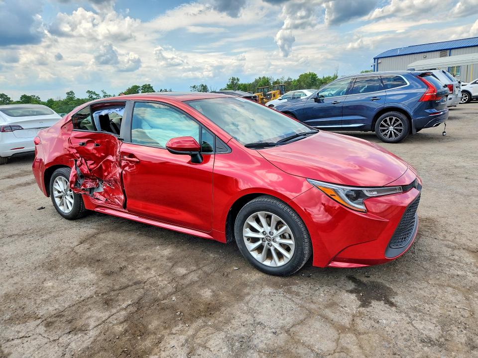 2020 Toyota Corolla VIN JTDHPRAE2LJ002022 COPART salvage auction — SIDE, Pa - Certificate Of Salvage, sold $4,100 on 2026-07-31 (photo 4)