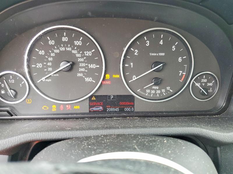 2011 BMW X3 VIN 5UXWX5C55BL702518 COPART salvage auction — NORMAL WEAR, AL - CERTIFICATE OF TITLE, sold $425 on 2026-07-14 (photo 9)