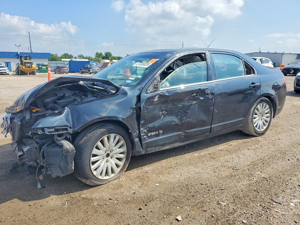 2010 Mercury Milan VIN 3MEDM0L3XAR613609 COPART salvage auction — FRONT END, Tx - Salvage Vehicle Title, sold $100 on 2026-07-23 (photo 1)
