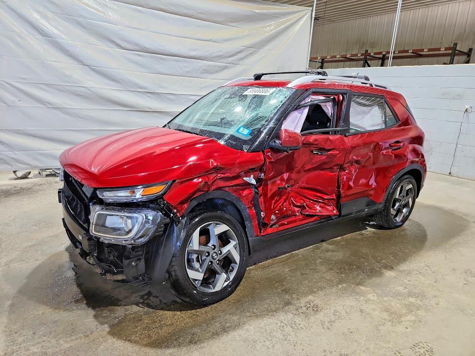 2025 Hyundai Venue VIN KMHRC8A3XSU372829 COPART salvage auction — SIDE, Nh - Cert Of Title-Salvage, sold $5,100 on 2026-07-28 (photo 1)
