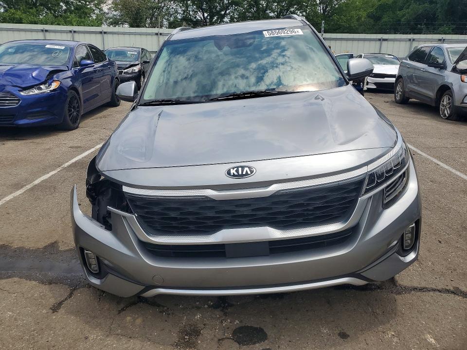 2021 Kia Seltos VIN KNDETCA28M7073659 COPART salvage auction — FRONT END, Oh - Cert Of Title-Salvage, sold $4,150 on 2026-07-17 (photo 5)