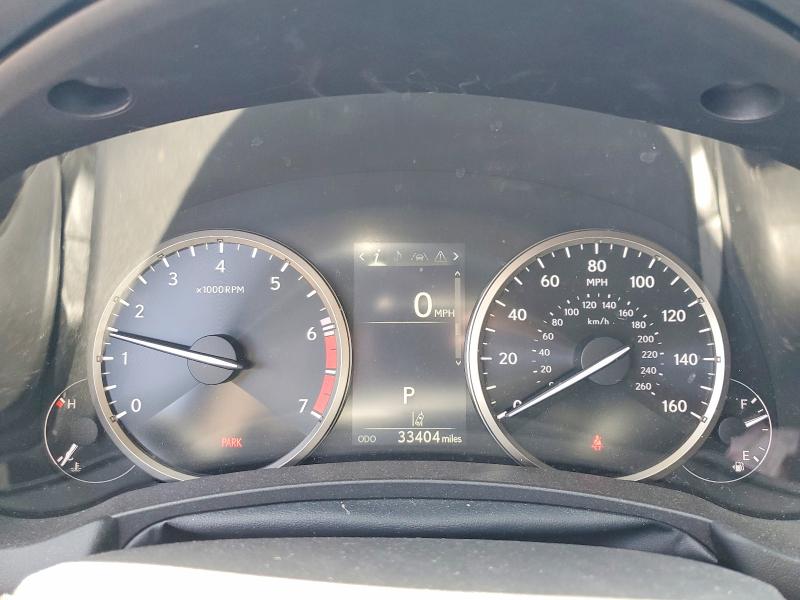 2021 Lexus VIN JTJDARBZ0M2199010 COPART salvage auction — REAR END, Ca - Salvage Certificate, sold $5,700 on 2026-07-17 (photo 9)