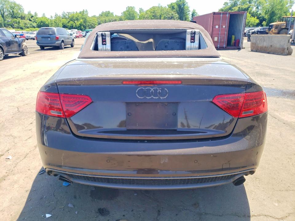 2015 Audi A5 VIN WAUMFAFH3FN001784 COPART salvage auction — ALL OVER, Ct - Cert Of Title-Salvage, sold $775 on 2026-07-31 (photo 6)