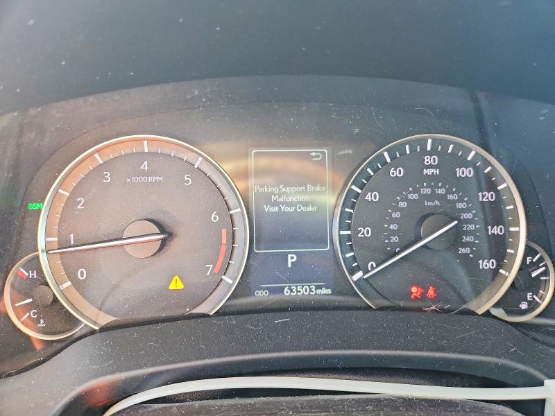 2021 Lexus VIN JTJHZKFA5M2032311 COPART salvage auction — FRONT END, Salvage Title, sold $6,700 on 2026-07-28 (photo 9)