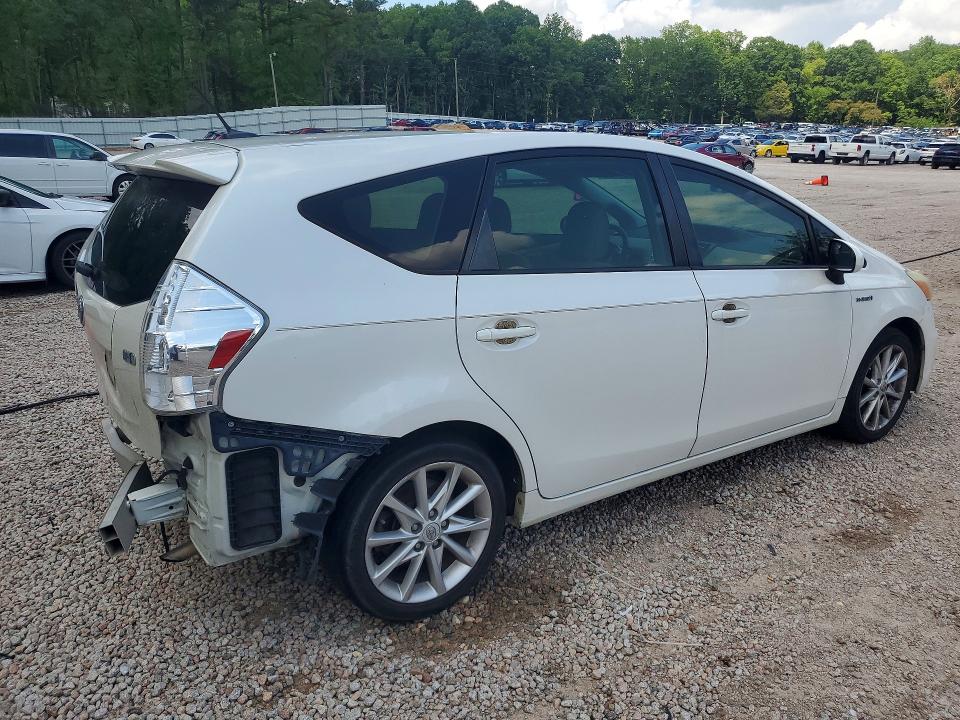 2013 Toyota Prius VIN JTDZN3EU2D3218788 COPART salvage auction — REAR END, Salvage Title, sold $3,400 on 2026-07-17 (photo 3)