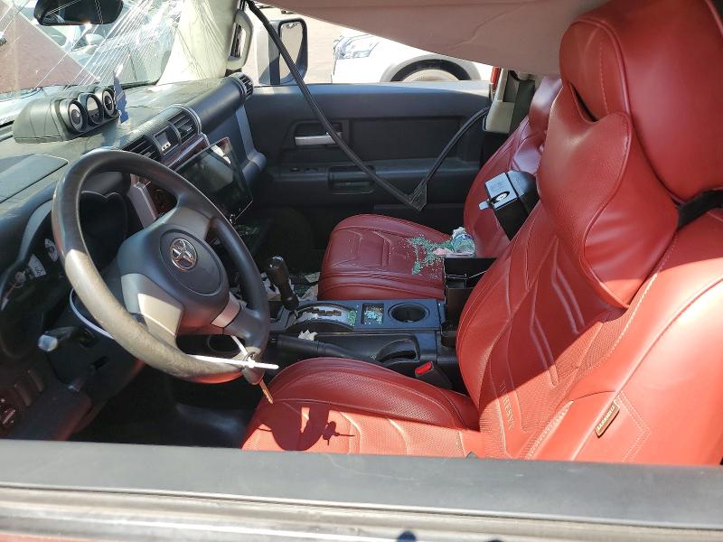 2008 Toyota Fj cruiser VIN JTEBU11F78K054641 COPART salvage auction — ROOF, Ca - Salvage Certificate, sold $3,650 on 2026-07-13 (photo 7)