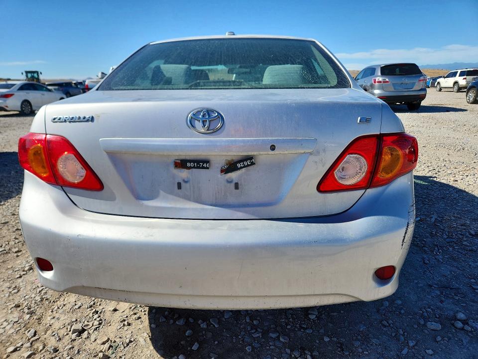 2010 Toyota Corolla VIN 1NXBU4EE8AZ223840 COPART salvage auction — MINOR DENT/SCRATCHES, UT - CERTIFICATE OF TITLE, sold $1,200 on 2026-07-10 (photo 6)