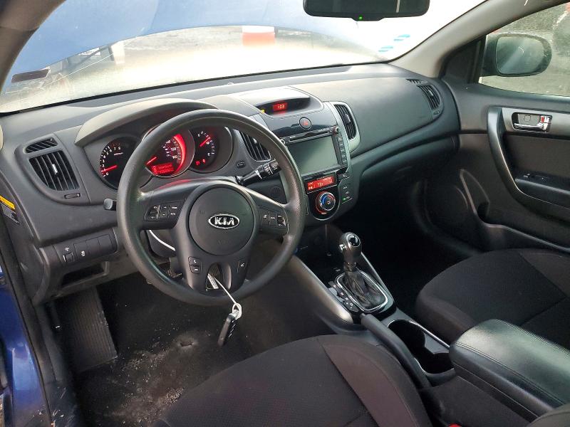 2013 Kia Forte VIN KNAFU6A24D5670660 COPART salvage auction — FRONT END, Tx - Salvage Vehicle Title, sold $875 on 2026-07-09 (photo 8)