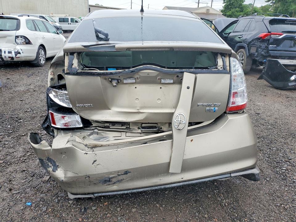 2007 Toyota Prius VIN JTDKB20U277684455 COPART salvage auction — REAR END, Pa - Certificate Of Salvage, sold $15 on 2026-07-08 (photo 6)