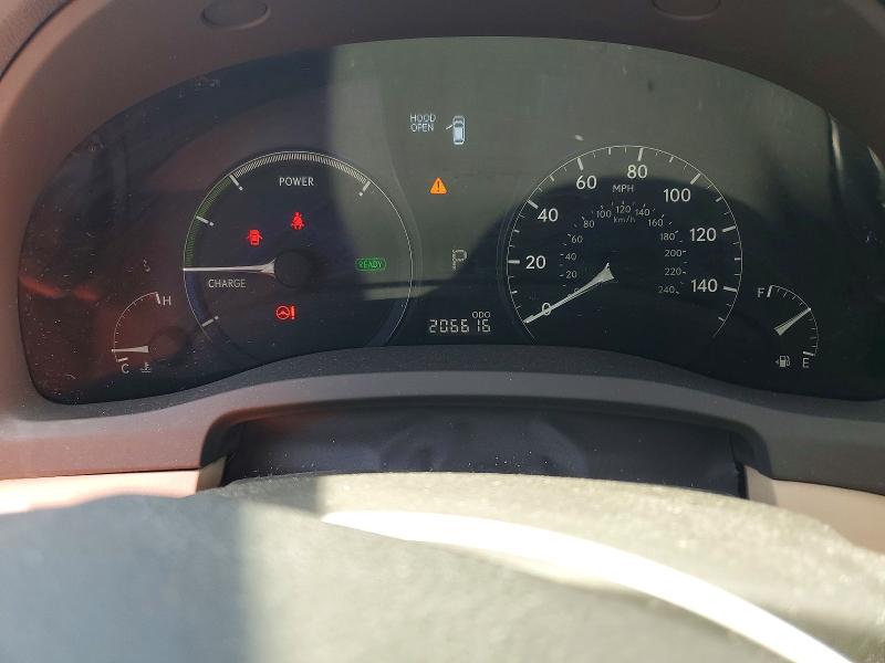 2010 Lexus Rx 450h VIN JTJBC1BA9A2004336 COPART salvage auction — MINOR DENT/SCRATCHES, Nj - Cert Of Title-Salvage, sold $1,900 on 2026-07-29 (photo 9)