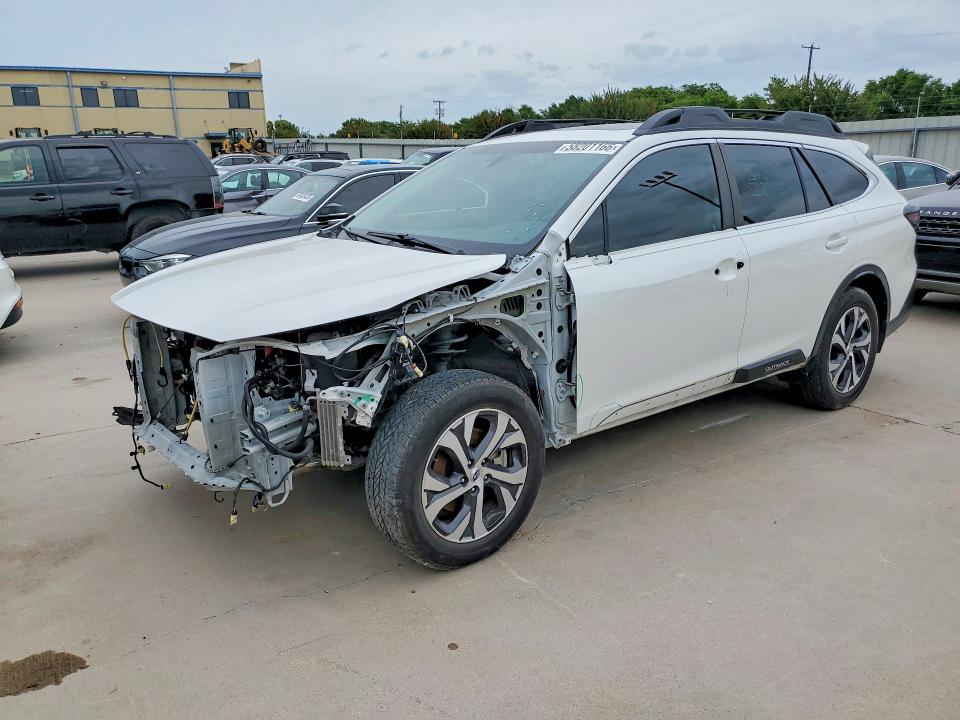 2021 Subaru Outback VIN 4S4BTANC8M3144193 COPART salvage auction — HAIL, Tx - Certificate Of Title, sold $6,700 on 2026-07-02 (photo 1)