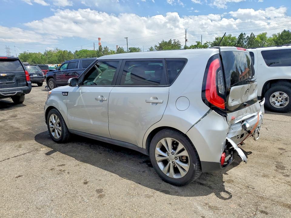 2016 Kia Soul VIN KNDJX3A56G7858747 COPART salvage auction — REAR END, Co - Public - Salvage Title, sold $2,150 on 2026-07-14 (photo 2)