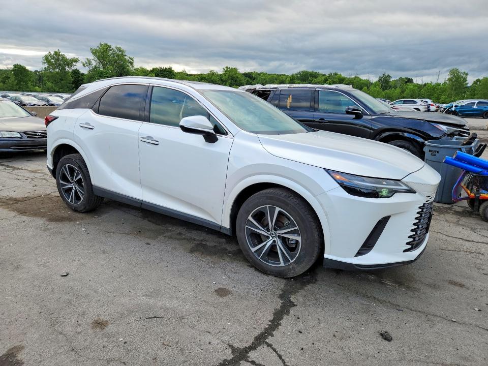 2024 Lexus Rx VIN 2T2BAMCA5RC052384 COPART salvage auction — FRONT END, Ny - Mv-907A Salvage Certificate, sold $25,500 on 2026-07-09 (photo 4)